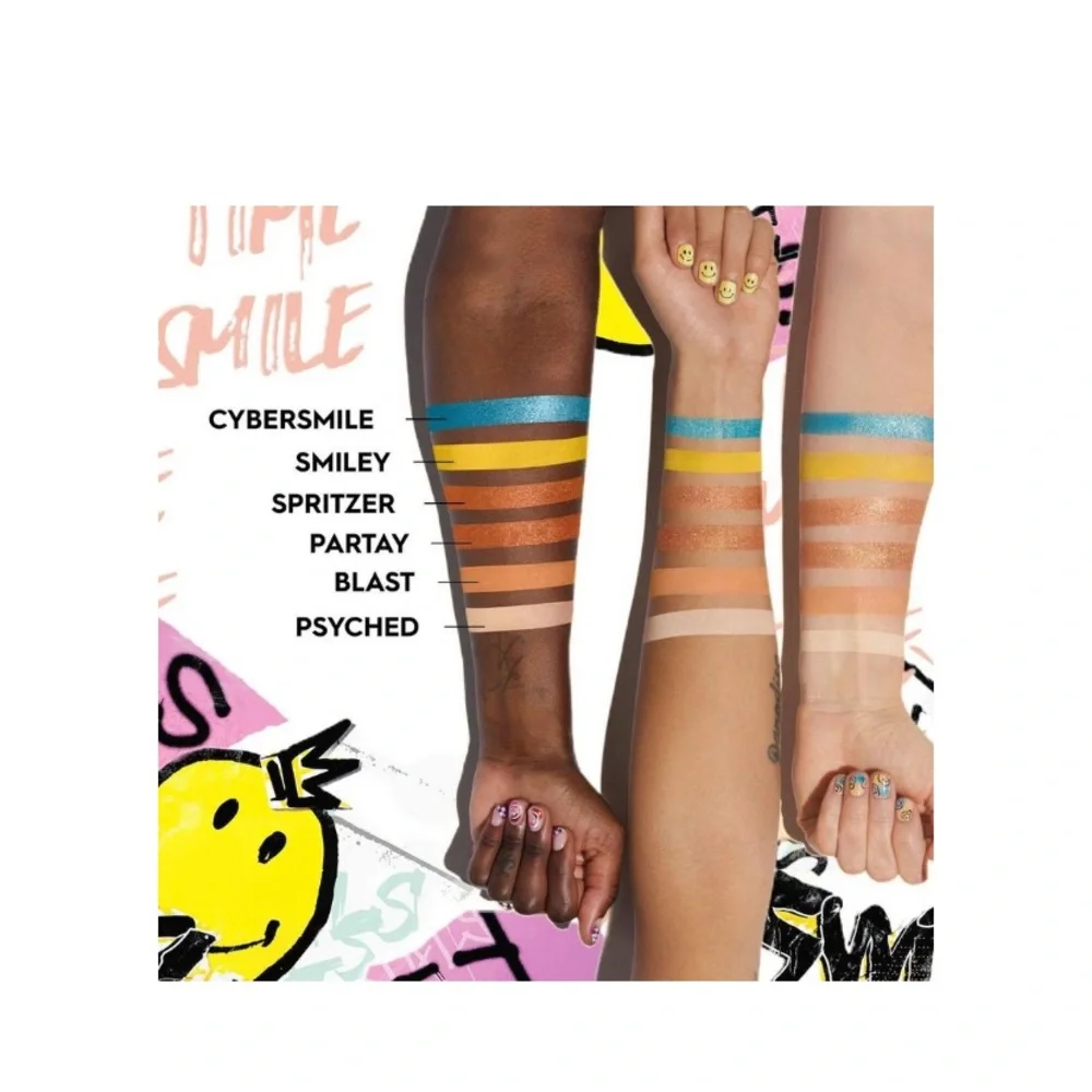 Naked X‎ smiley urban decay mini eyeshadow palette